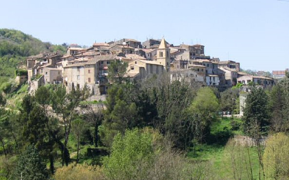 Scorcio panoramico di Montopoli di Sabina