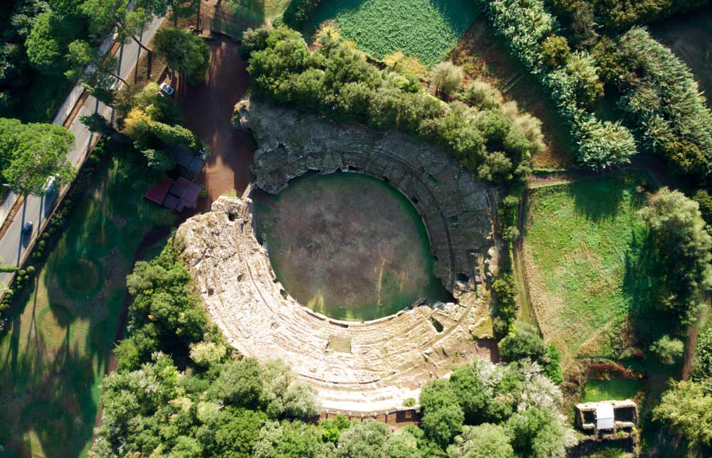 L'anfiteatro romano a Sutri