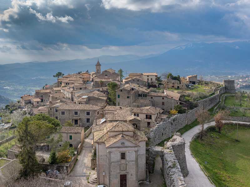 Panoramica sul borgo di Civita ad Arpino