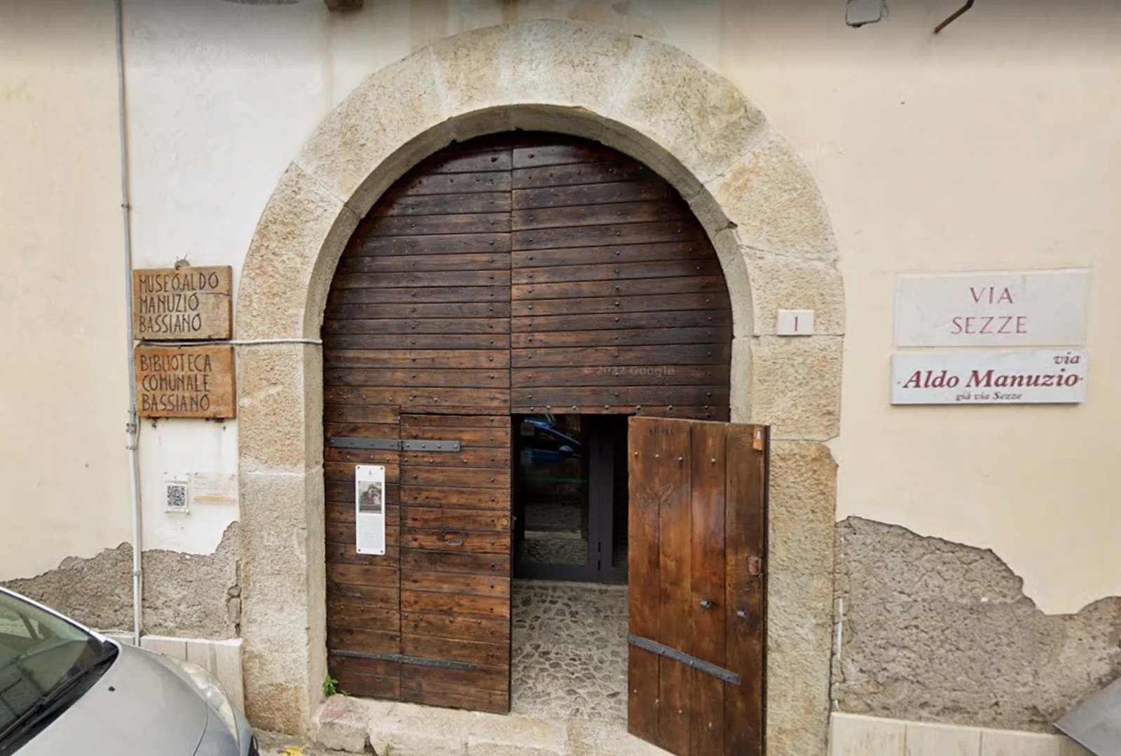 Museo delle Scritture Aldo Manuzio foto www.comune.bassiano.lt.it