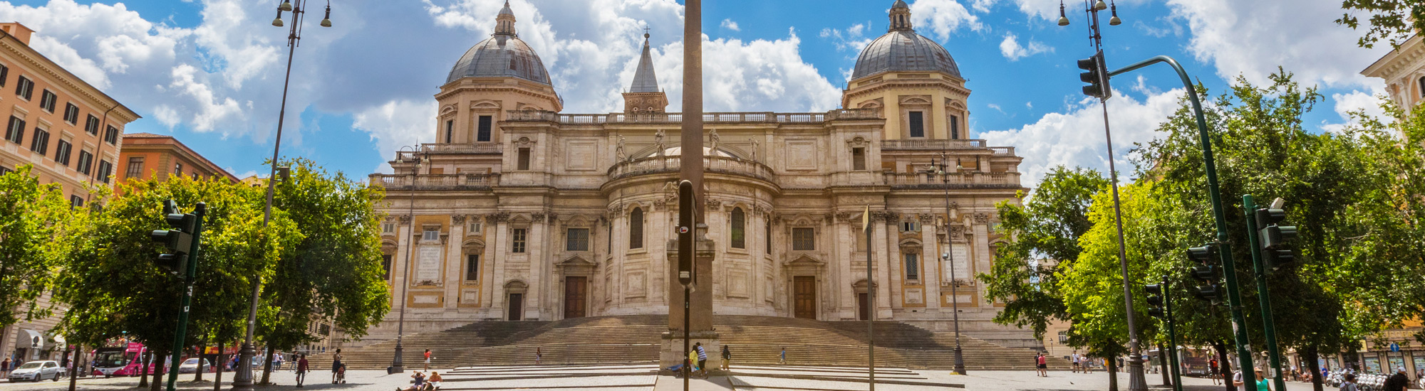 veduta Basilica Santa Maria Maggiore Roma