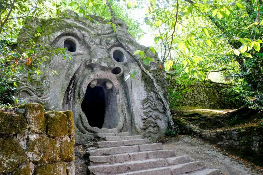 Nel Parco di Bomarzo
