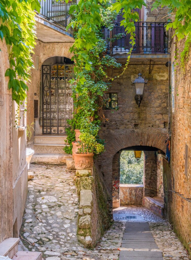 Tra le viuzze di Capena