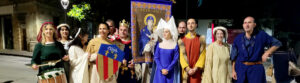 Figuranti del Castaldato di Antrodoco in costume - Foto dalla pagina Facebook ufficiale della manifestazione