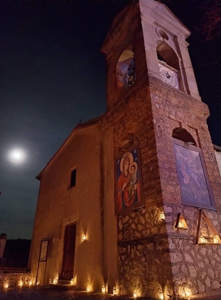 Chiesa San Michele Arcangelo - Foto FB Comune di Saracinesco