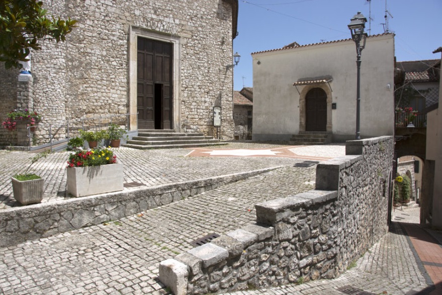 Ingresso della Chiesa di Sant'Agata patrona di Prossedi