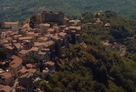 foto aerea di Ciciliano