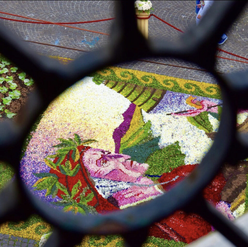 Infiorata di Gerano 2015, Dante Alighieri