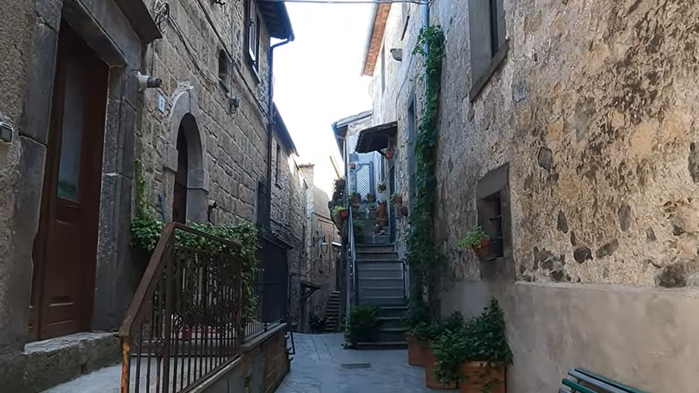 Il centro storico di Civitella d'Agliano