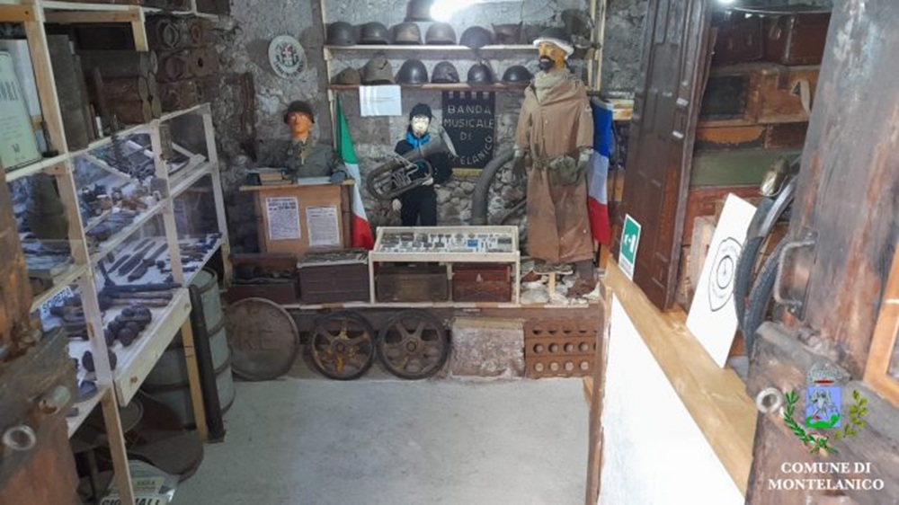 Jo rifugio mostra cimeli di guerra - Foto comune.montelanico.roma.it