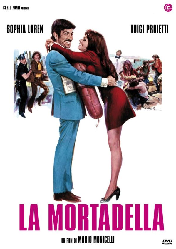 La locandina del film "La Mortadella"