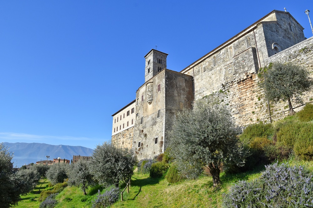 Ferentino affacciata sulla Valle del Sacco