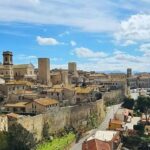 Panoramica della città di Tarquinia