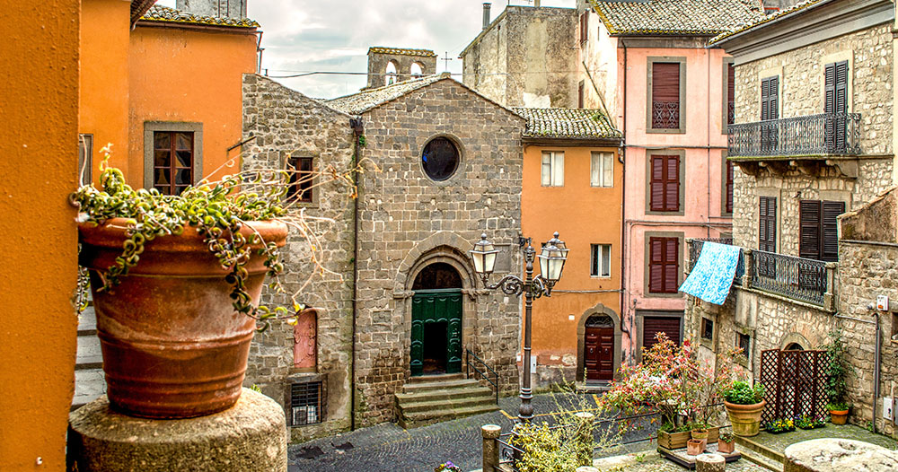 Scorcio del Borgo di Monefiascone