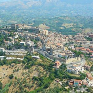 Panoramica sul borgo di Paliano