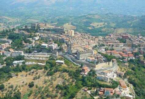 Panoramica sul borgo di Paliano