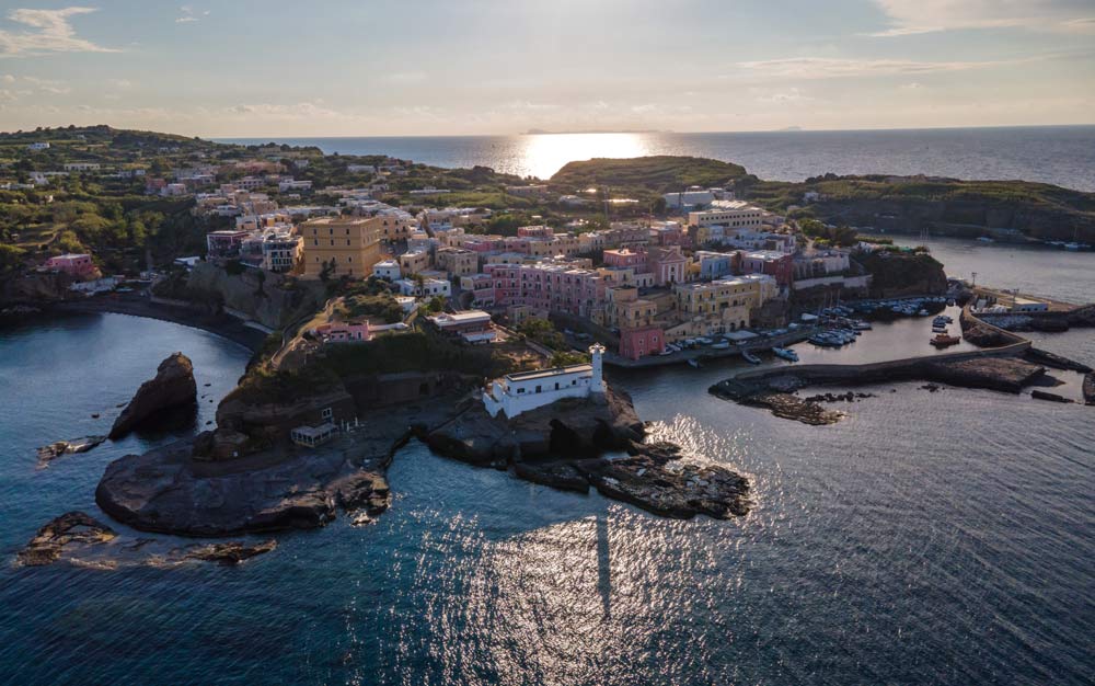 Panoramica su Ventotene