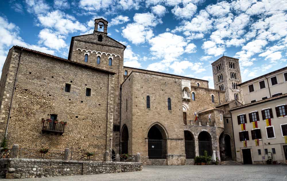 Piazza Innocenzo III ad Anagni