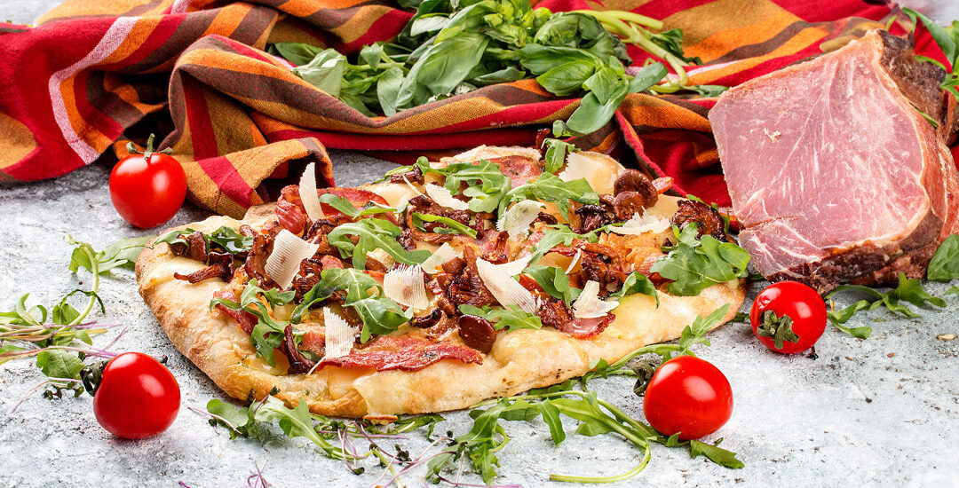 Pinsa Romana (the ancestor of pizza)