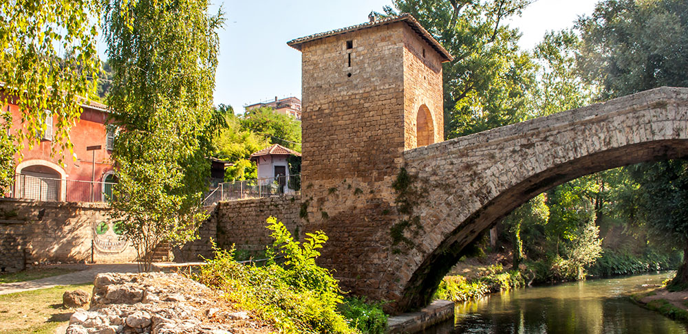 Ponte medievale di San Francesco, Subiaco