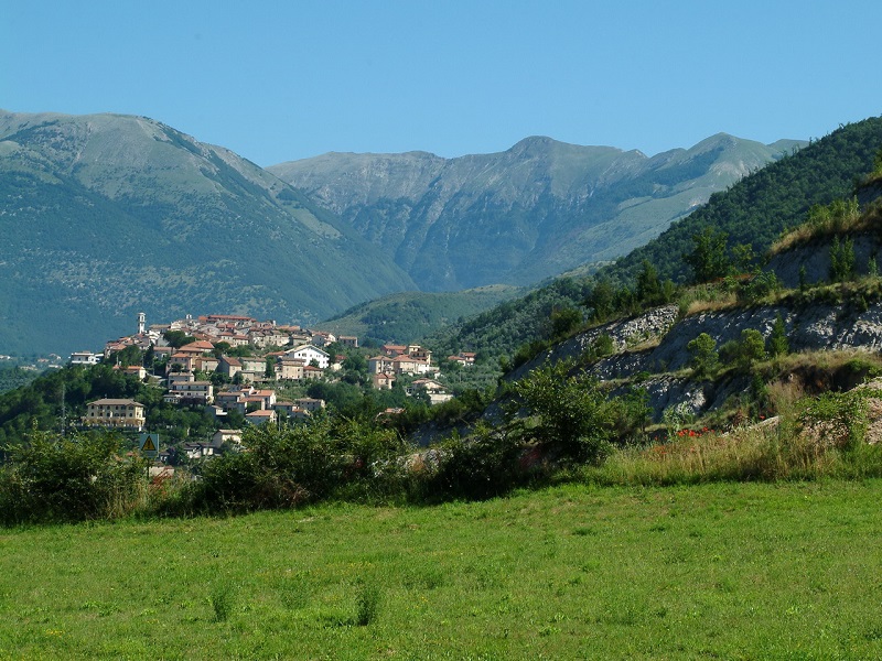 Fotografia panorama del Borgo di Posta Fibreno
