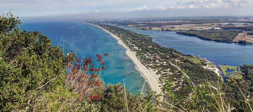 Il Parco dal promontorio del Circeo 