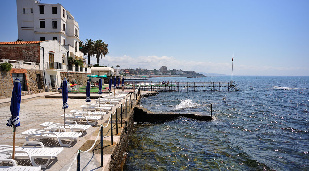 La costa di Santa Marinella