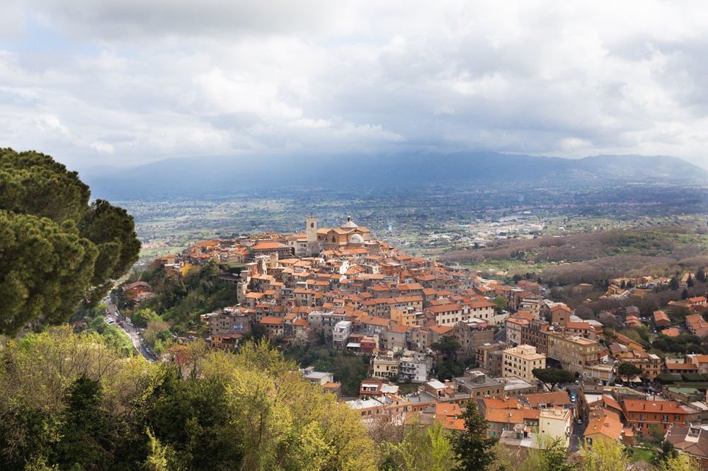 Veduta su Monte Compatri