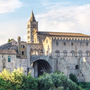 foto del palazzo dei Papi a Viterbo