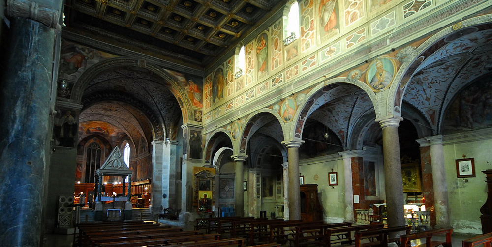 Interno dell'Abbazia di Farfa