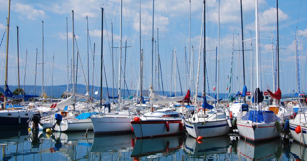 Barche a Capodimonte - Lago di Bolsena