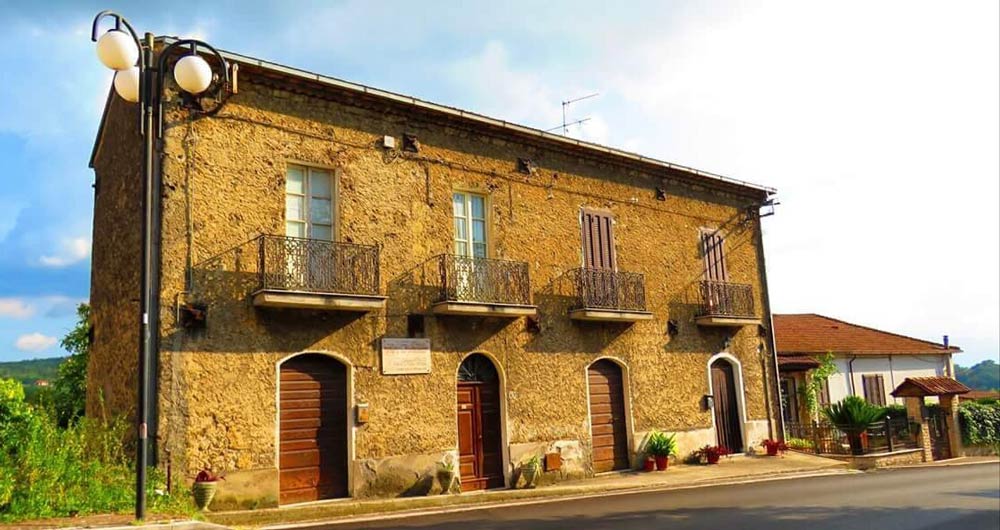 Casa di Marcello Mastroianni a Fontana Liri