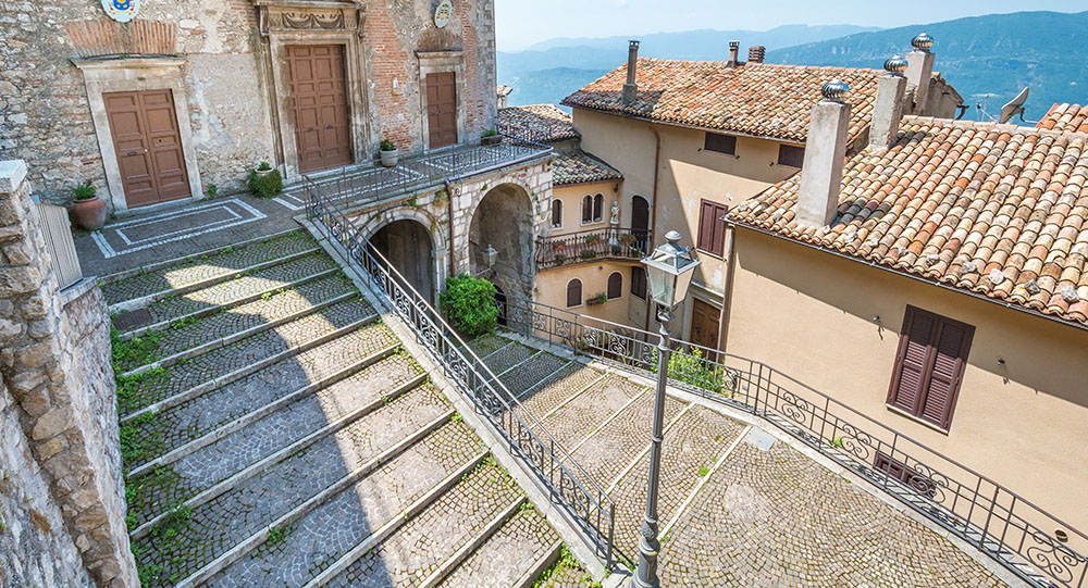 Le salite di Cervara di Roma