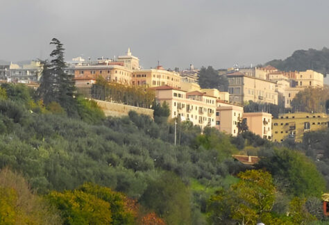 Vista panoramica di Frascati