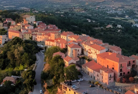 Panoramica aerea di Gallinaro