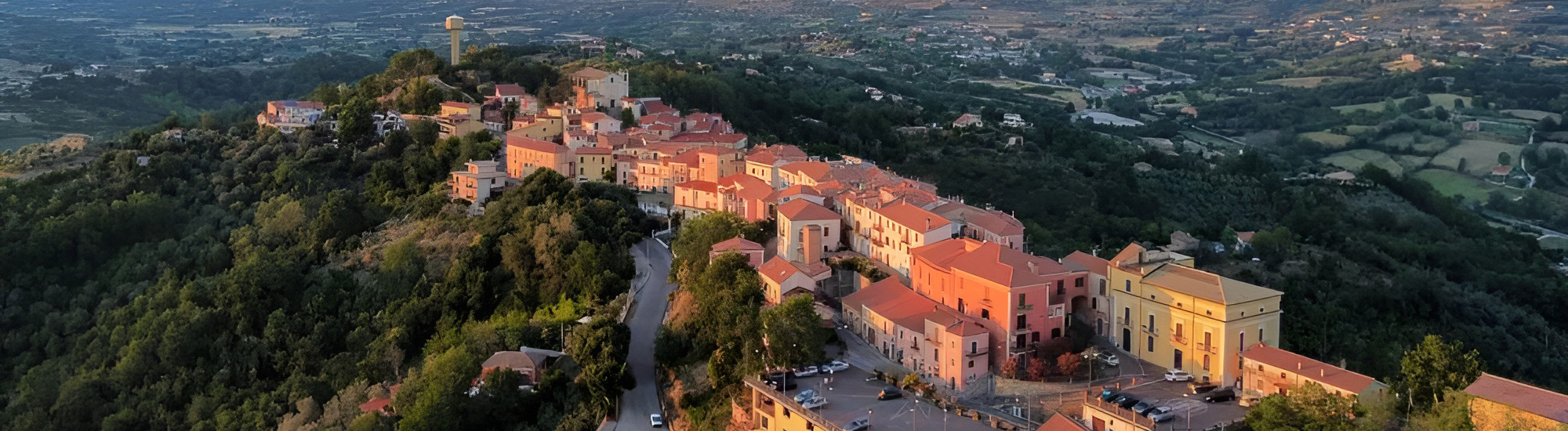 Panoramica aerea di Gallinaro