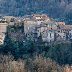 Panoramica di Gerano - Foto di e55evu da Adobe Stock