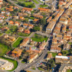 Panoramica aerea di Monterosi