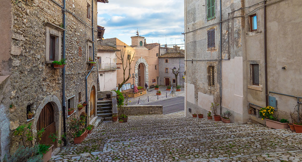 Scorcio caratteristico di Orvinio