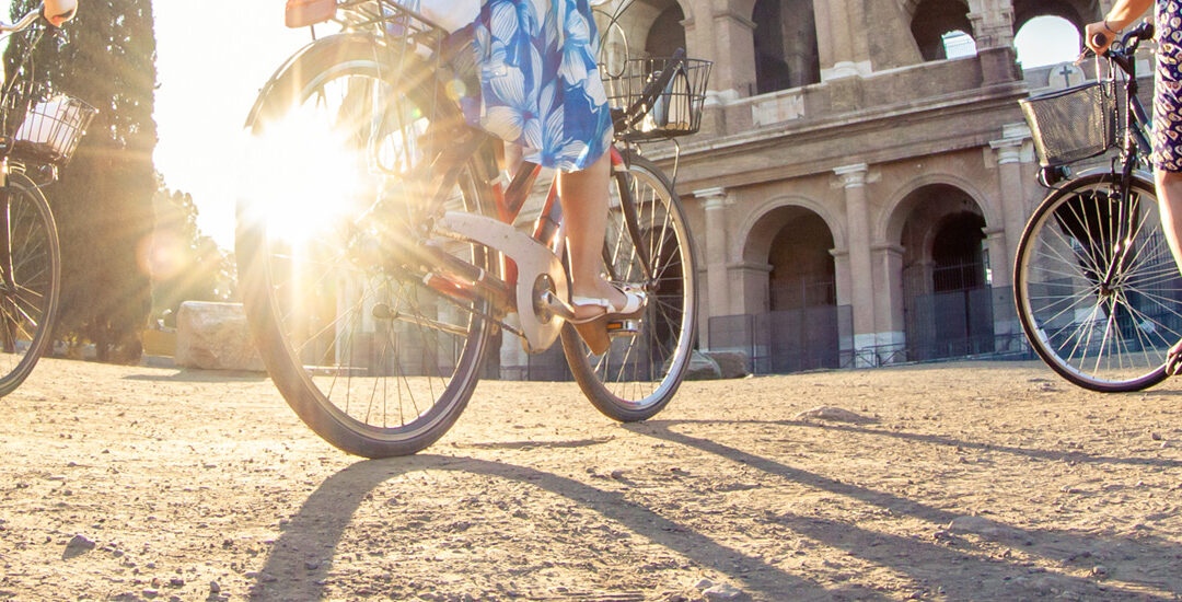 Roma su due ruote, la pedalata ha inizio!