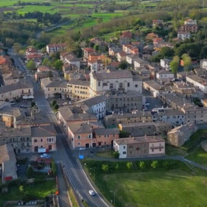 Panoramica aerea di San Lorenzo Nuovo