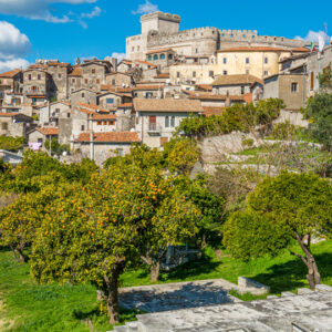 Sermoneta Giardino degli Aranci - Foto di e55evu da Adobe Stock