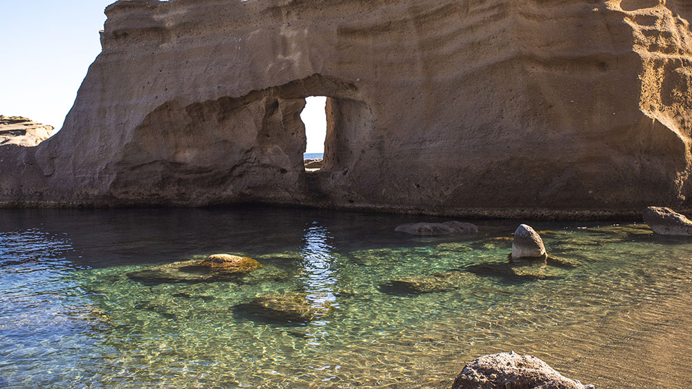 Mare cristallino a Ventotene