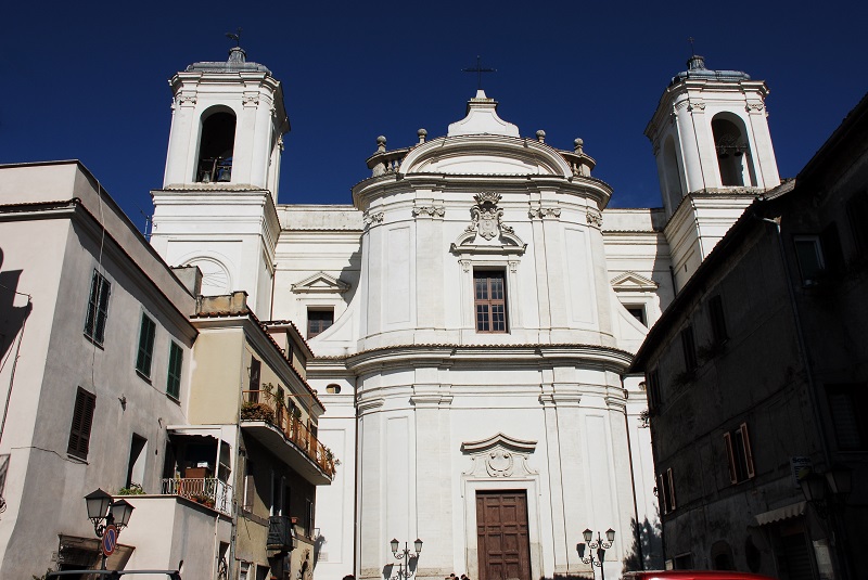 Panoramica aerea di Oriolo Romano