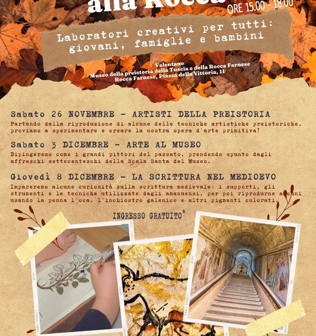 Gioco e imparo alla Rocca di Valentano!