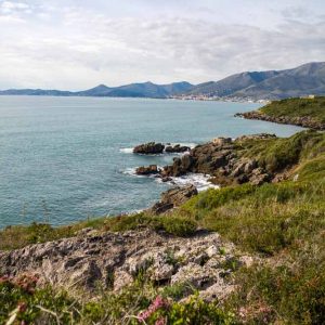 Immagine della costa formiana, zona Gianola di Formia