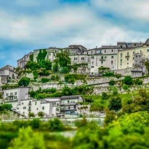 Panoramica del borgo di Picinisco