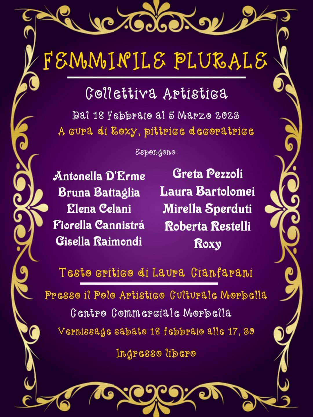 Femminile Plurale - locandina