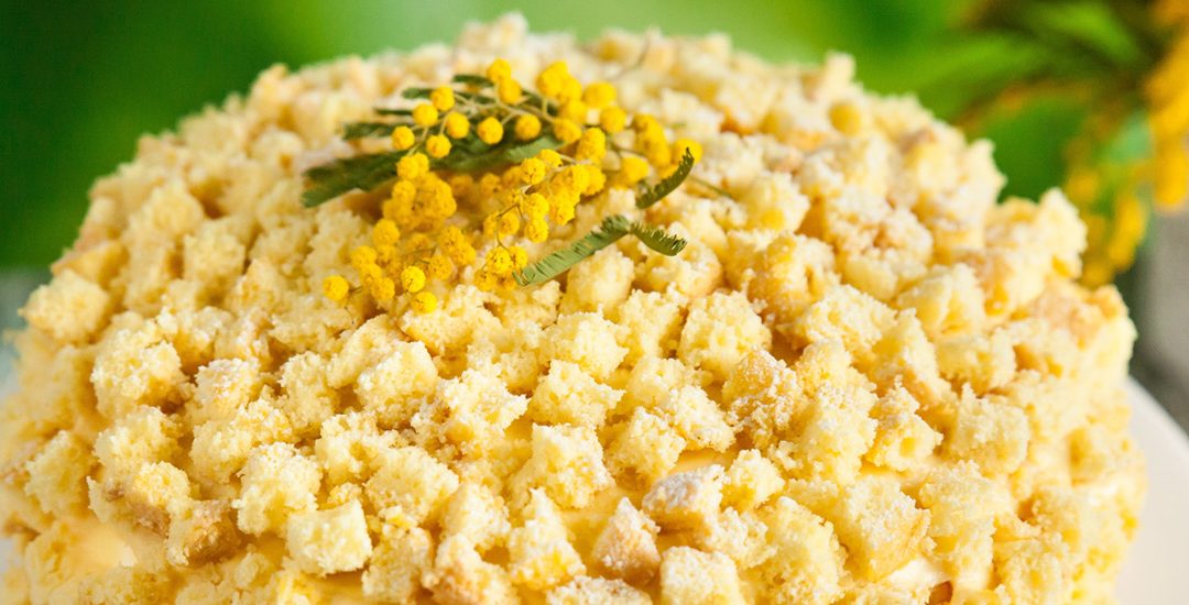 La torta Mimosa nasce a Rieti