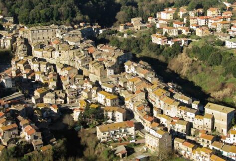 Foto aerea di Bassano Romano